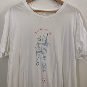 Patagonia White T-shirt Organic Cotton
